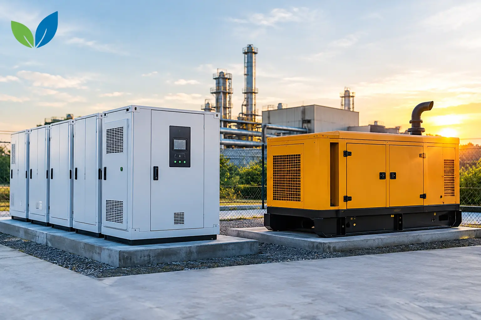 BESS Dispatch Versus Diesel Generators for Industry